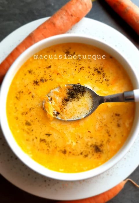 soupe turque , carottes