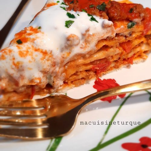 Kayseri yaglamasi : le plat de lasagnes à la turque - Ma Cuisine