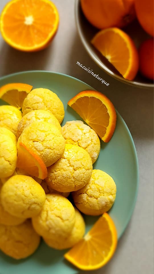 biscuits sablés à l'orange